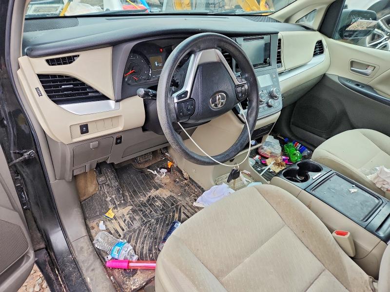 2017 Toyota Sienna მანქანა იყიდება აუქციონზე, vin: 5TDJZ3DC7HS161888, აუქციონის ნომერი: 52820796