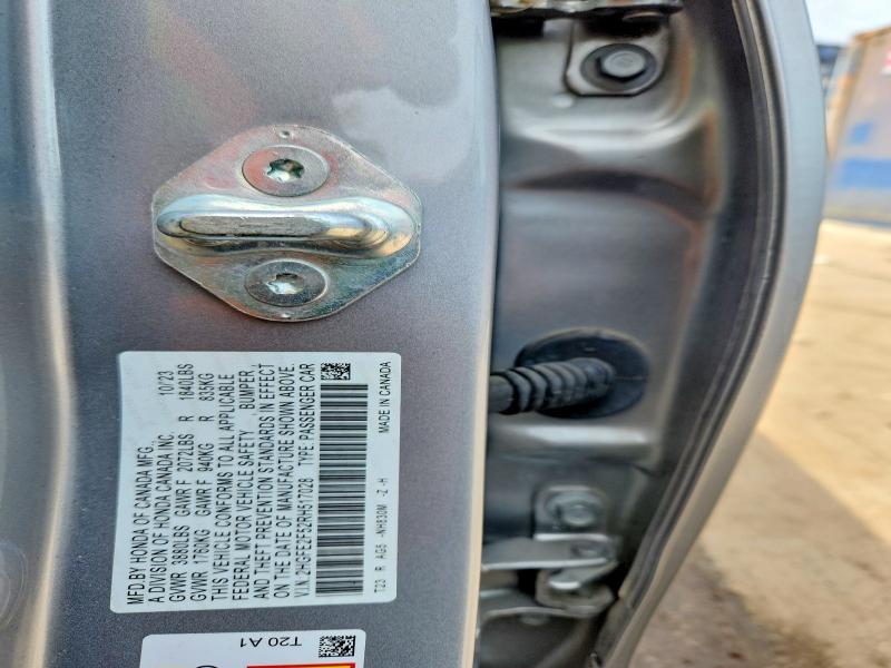 2024 Honda Civic მანქანა იყიდება აუქციონზე, vin: 2HGFE2F52RH517028, აუქციონის ნომერი: 52136916