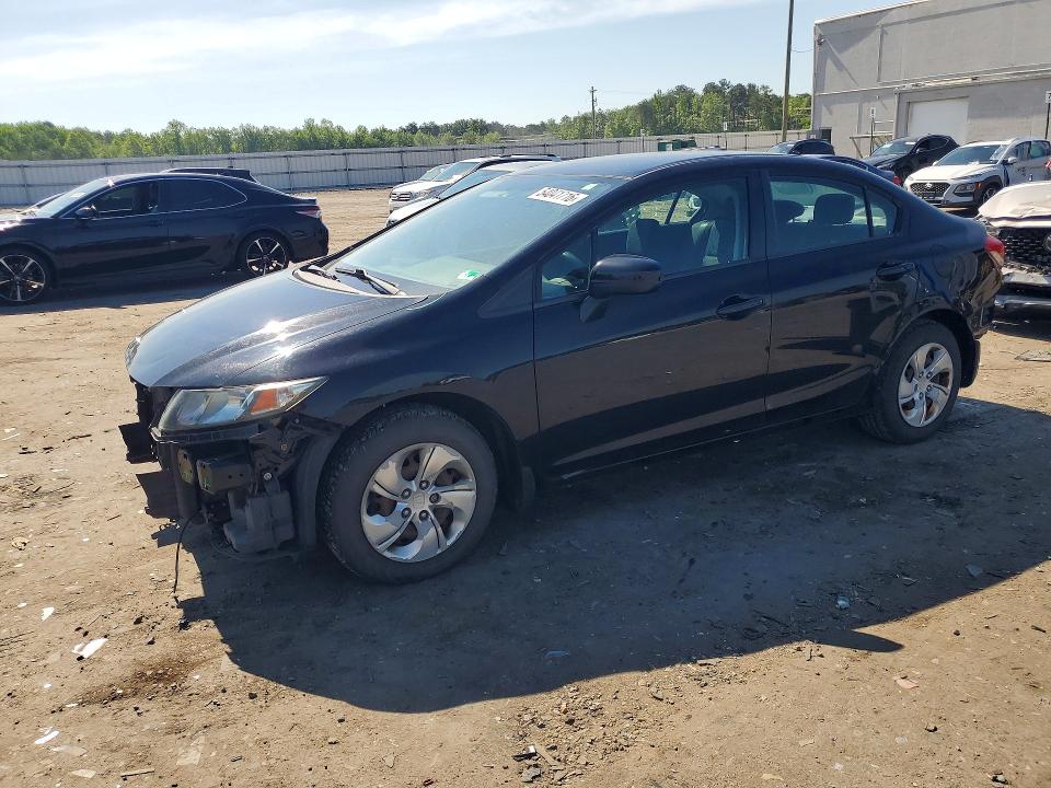 54041716 :رقم المزاد ، 19XFB2F56FE014066 vin ، 2015 Honda Civic مزاد بيع