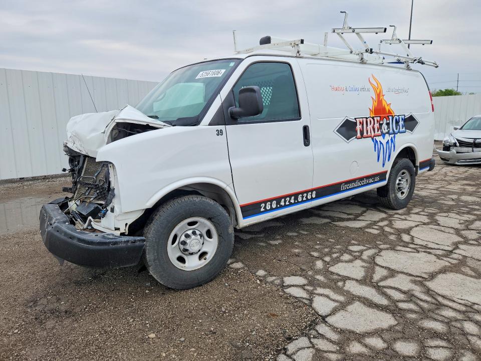 2014 Chevrolet Express G2500 მანქანა იყიდება აუქციონზე, vin: 1GCWGFCA1E1205860, აუქციონის ნომერი: 52561606