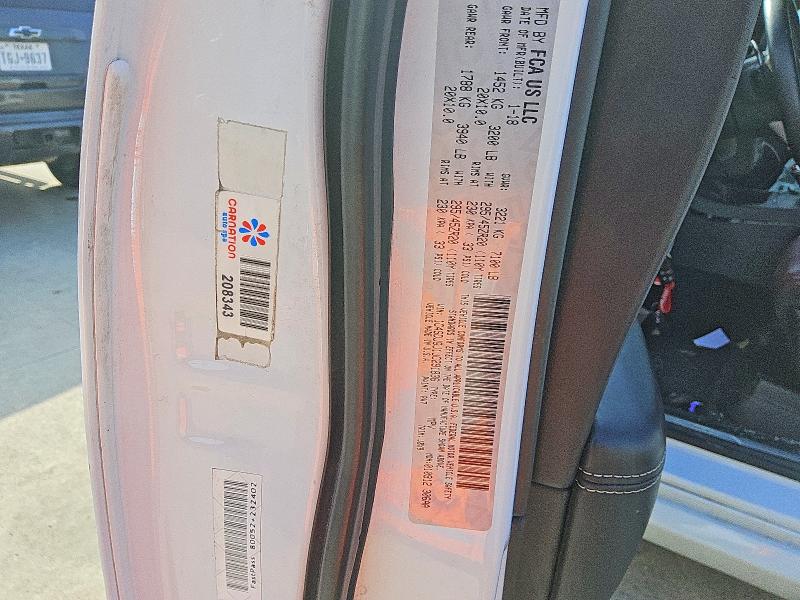 Продажа на аукционе авто 2018 Dodge Durango, vin: 1C4SDJGJ1JC291836, номер лота: 52436416