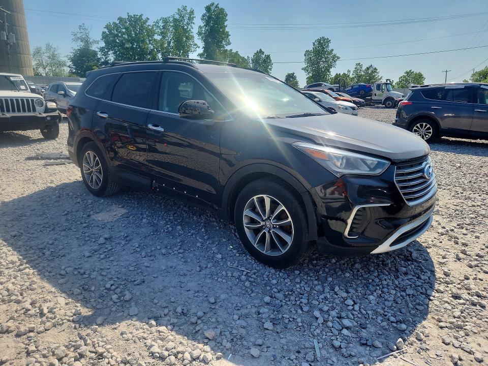 55230126 :رقم المزاد ، KM8SMDHF0HU221501 vin ، 2017 Hyundai Santa Fe مزاد بيع