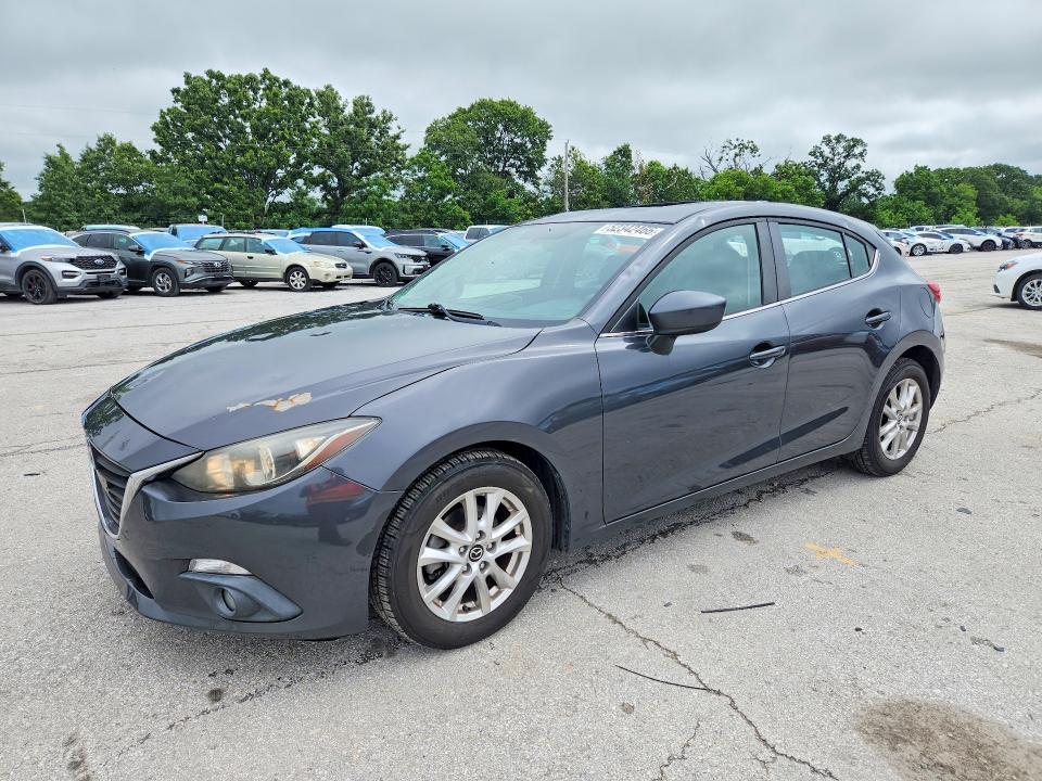 52342466 :رقم المزاد ، 3MZBM1M72FM198996 vin ، 2015 Mazda 3 مزاد بيع