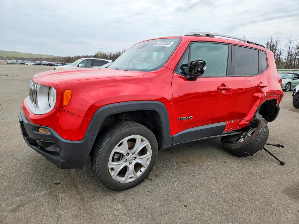Auction sale of the 2016 Jeep Renegade, vin: ZACCJBDT4GPD34983, lot number: 52692266