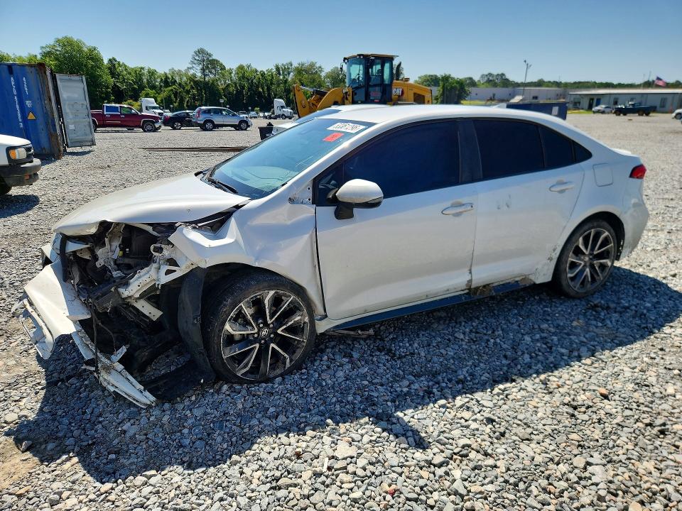 53361296 :رقم المزاد ، 5YFS4RCE3LP037921 vin ، 2020 Toyota Corolla مزاد بيع