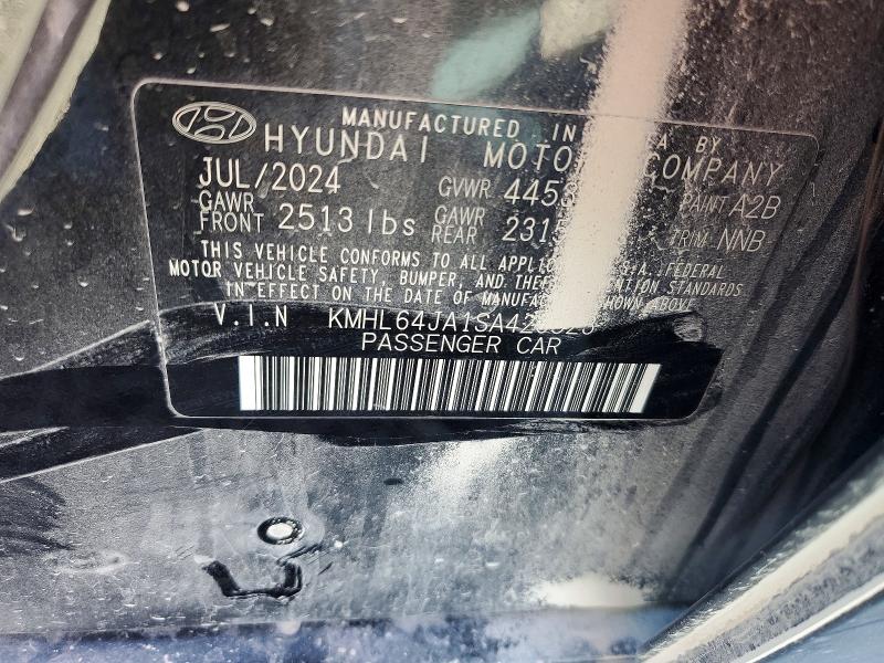 Продажа на аукционе авто 2025 Hyundai Sonata, vin: KMHL64JA1SA429523, номер лота: 53470606