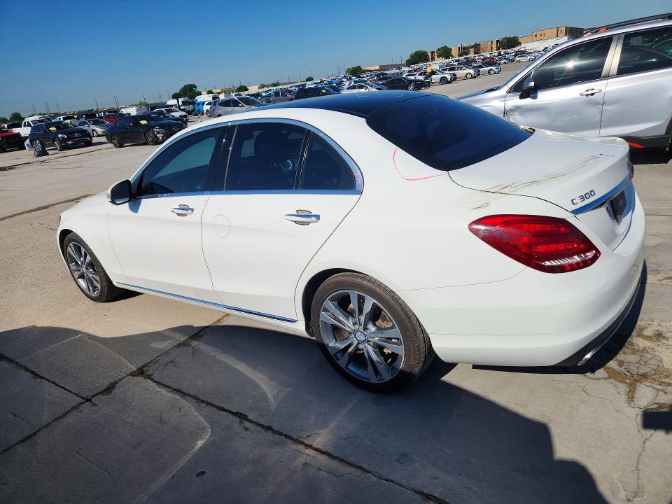 2015 Mercedes-benz C მანქანა იყიდება აუქციონზე, vin: 55SWF4KB0FU008705, აუქციონის ნომერი: 53280736