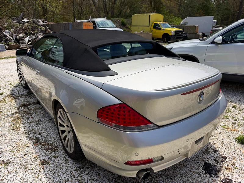 53545936 :رقم المزاد ، WBAEK73425B325393 vin ، 2005 Bmw 645 مزاد بيع
