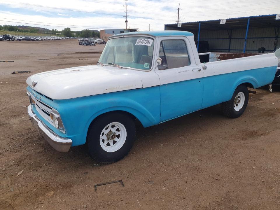 53640196 :رقم المزاد ، F10CP270062 vin ، 1962 Ford F100 مزاد بيع