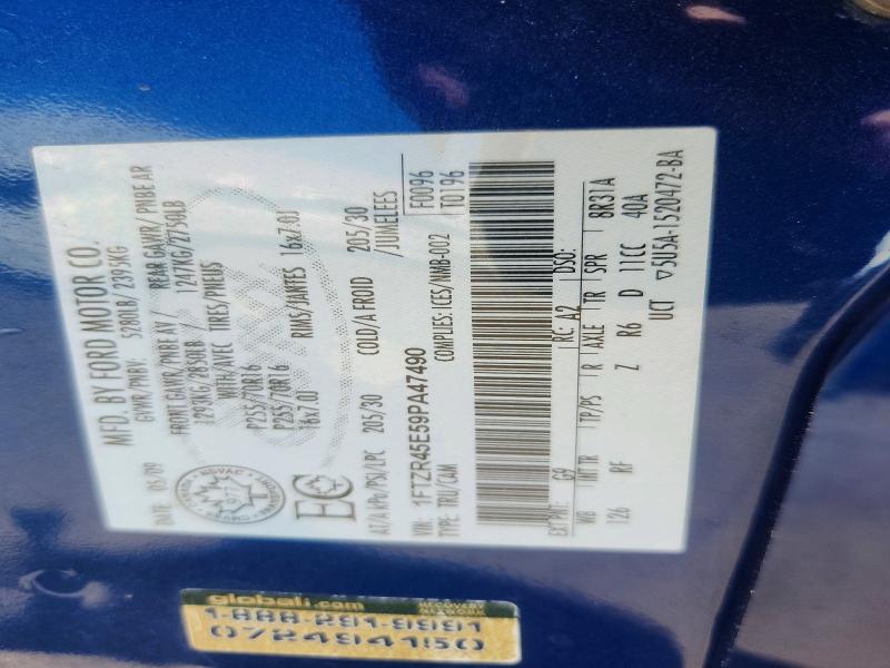 Продажа на аукционе авто 2009 Ford Ranger, vin: 1FTZR45E59PA47490, номер лота: 54483916