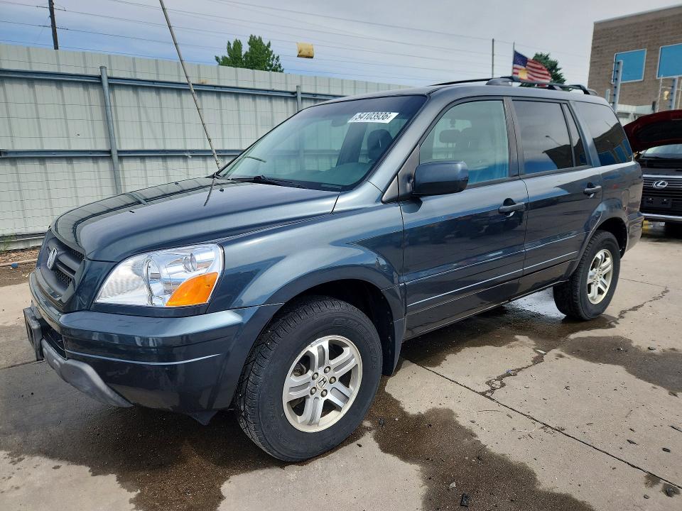 54103936 :رقم المزاد ، 2HKYF18554H601839 vin ، 2004 Honda Pilot مزاد بيع