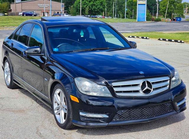 Auction sale of the 2012 Mercedes-benz C, vin: WDDGF4HB2CR194515, lot number: 54468996