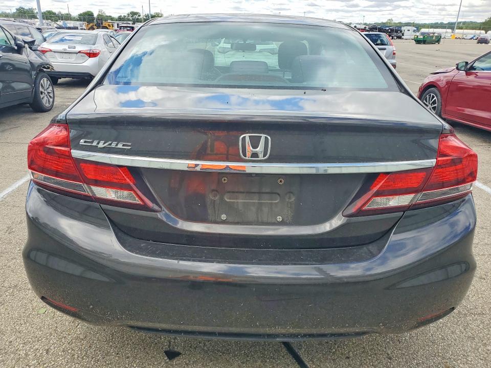 2013 Honda Civic მანქანა იყიდება აუქციონზე, vin: 19XFB2F59DE050654, აუქციონის ნომერი: 53564316