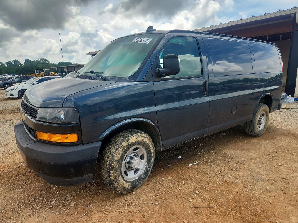 2019 Chevrolet Express G2500 მანქანა იყიდება აუქციონზე, vin: 1GCWGAFP4K1245588, აუქციონის ნომერი: 55238806