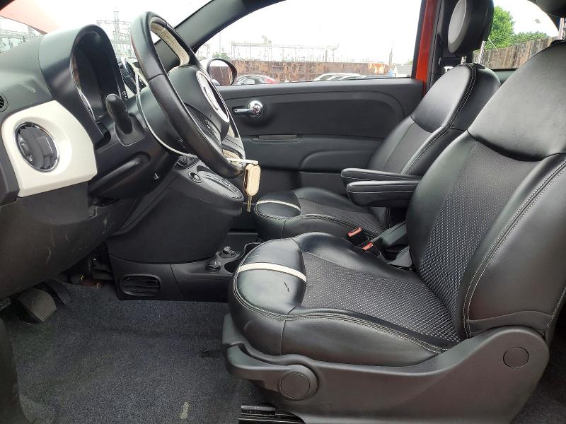 53094986 :رقم المزاد ، 3C3CFFGEXHT600639 vin ، 2017 Fiat 500 مزاد بيع