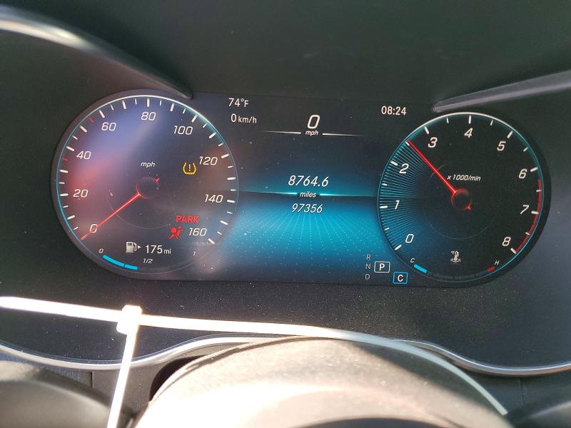 2021 Mercedes-benz C მანქანა იყიდება აუქციონზე, vin: W1KWF8DB3MR617824, აუქციონის ნომერი: 54336836