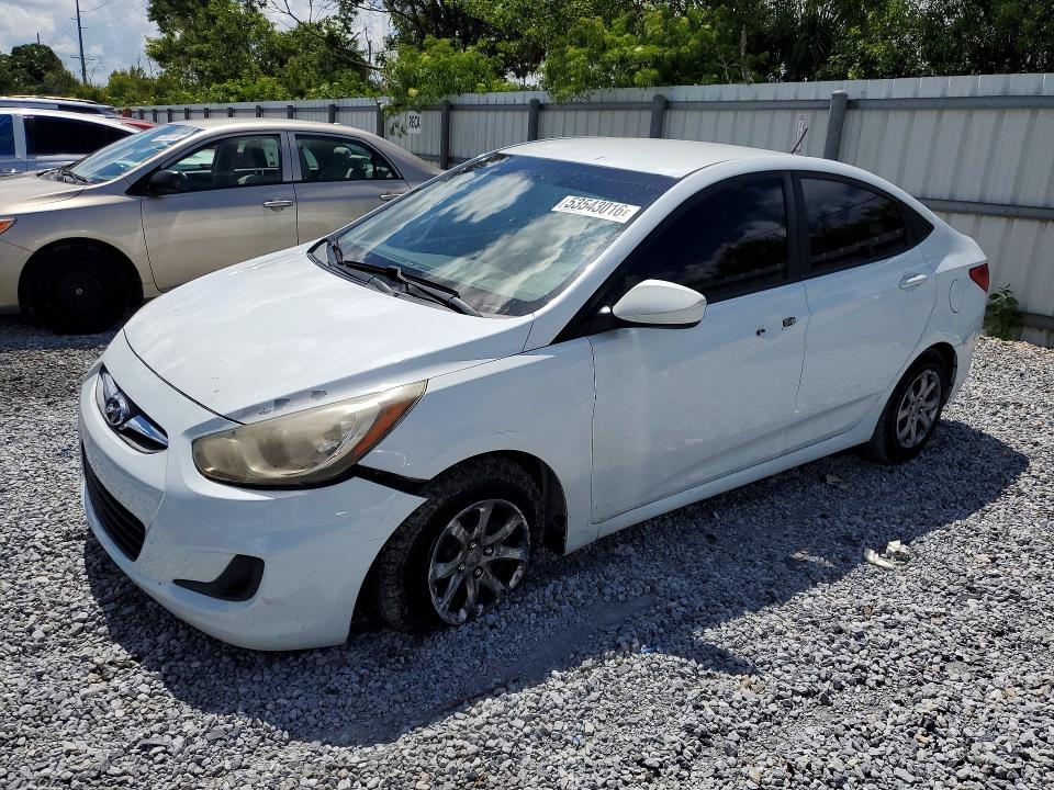 53543016 :رقم المزاد ، KMHCT4AE7EU641860 vin ، 2014 Hyundai Accent مزاد بيع