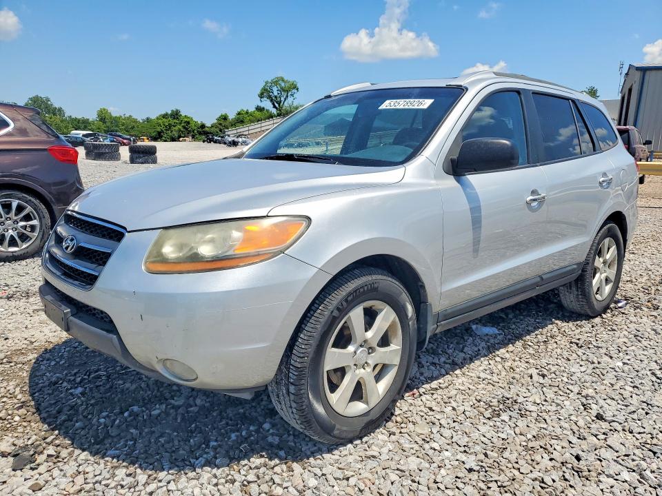 2008 Hyundai Santa Fe მანქანა იყიდება აუქციონზე, vin: 5NMSH13E08H186410, აუქციონის ნომერი: 53578926