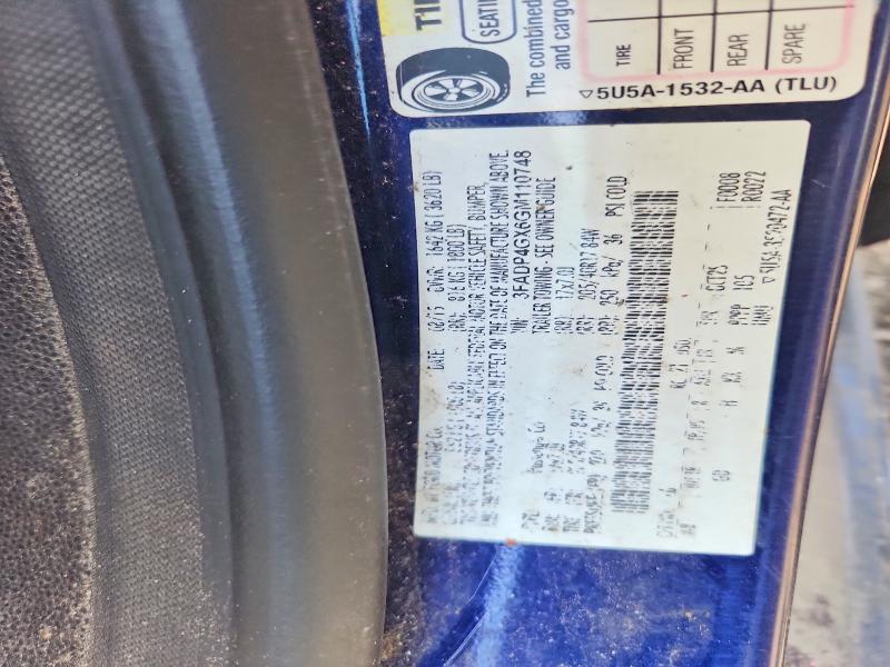 Продажа на аукционе авто 2016 Ford Fiesta, vin: 3FADP4GX6GM110748, номер лота: 53189716