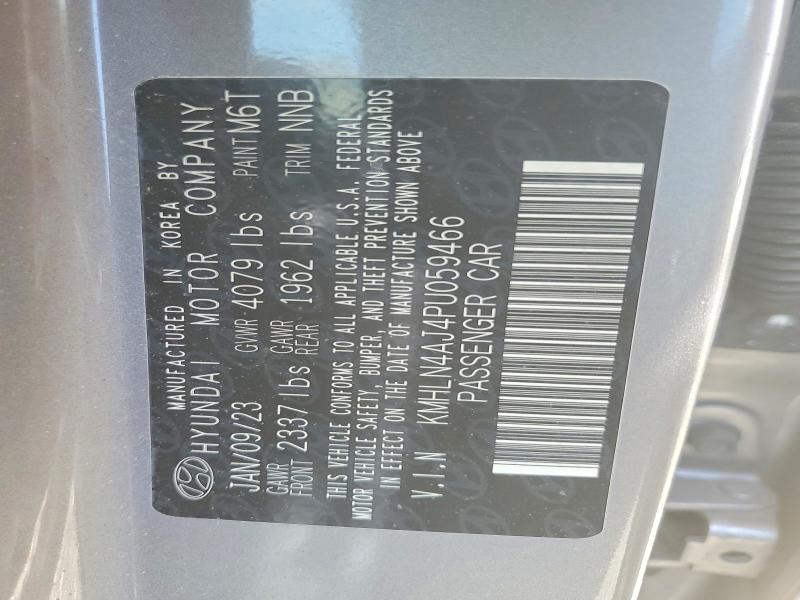 53108576 :رقم المزاد ، KMHLN4AJ4PU059466 vin ، 2023 Hyundai Elantra مزاد بيع