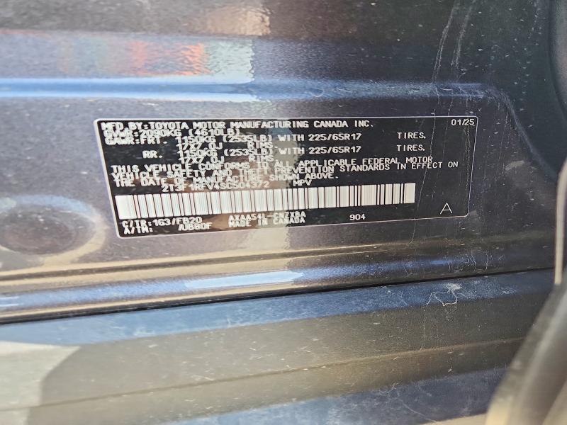 Продаж на аукціоні авто 2025 Toyota Rav4, vin: 2T3F1RFV4SC504372, номер лоту: 52224646