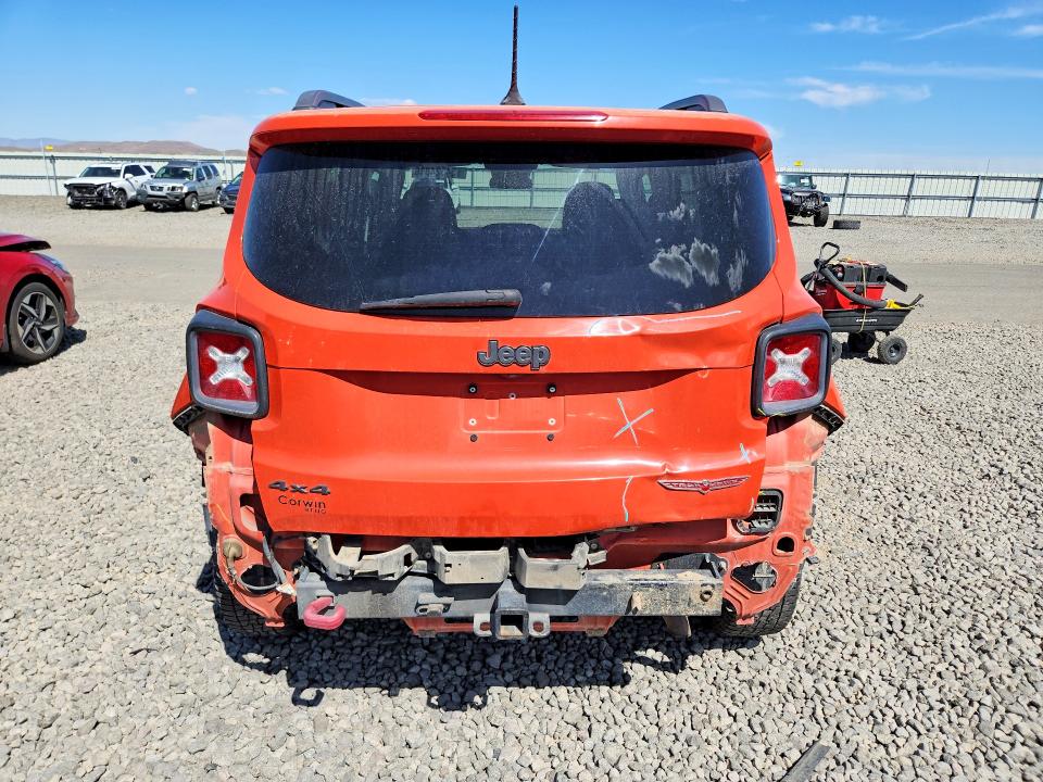 2015 Jeep Renegade მანქანა იყიდება აუქციონზე, vin: ZACCJBCTXFPC40350, აუქციონის ნომერი: 54524816