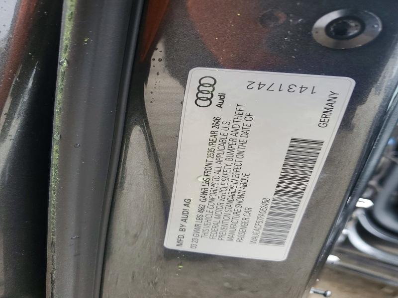 2023 Audi A5 მანქანა იყიდება აუქციონზე, vin: WAUEACF57PA052458, აუქციონის ნომერი: 51890646