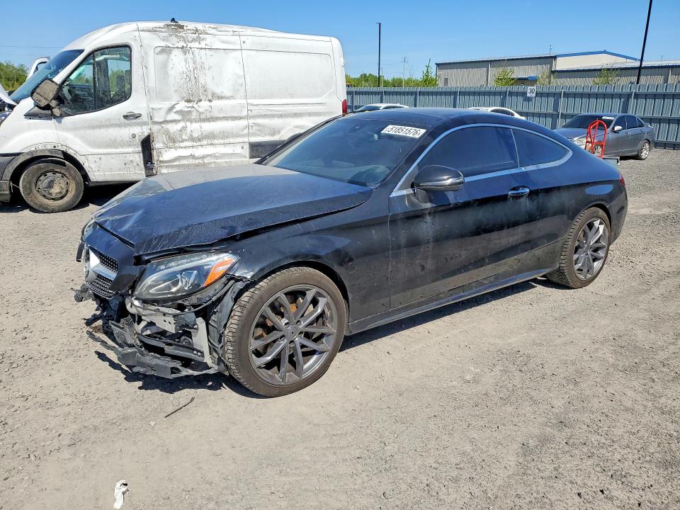 2018 Mercedes-benz C მანქანა იყიდება აუქციონზე, vin: WDDWJ4KB5JF620005, აუქციონის ნომერი: 51851576