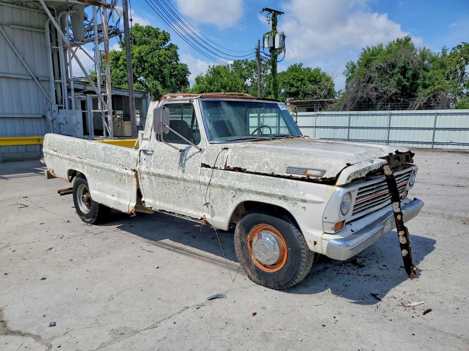 1968 Ford F250 მანქანა იყიდება აუქციონზე, vin: F25YRC59897, აუქციონის ნომერი: 53415256