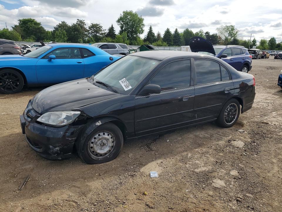 Продажа на аукционе авто 2004 Honda Civic, vin: 1HGES16594L015093, номер лота: 53911506