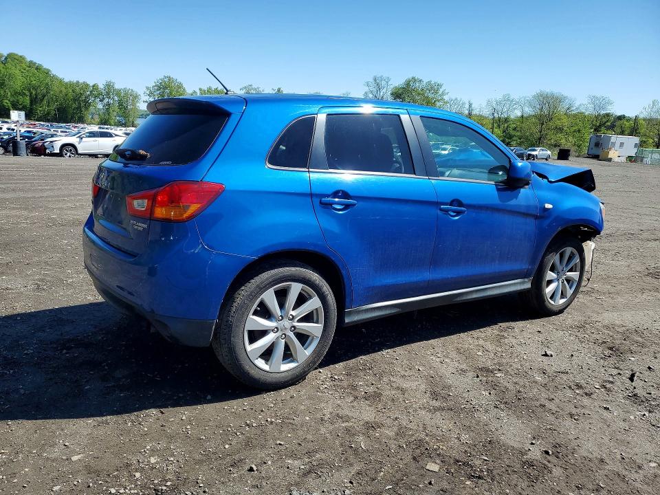 52746076 :رقم المزاد ، 4A4AR3AU2FE059634 vin ، 2015 Mitsubishi Outlander Sport مزاد بيع