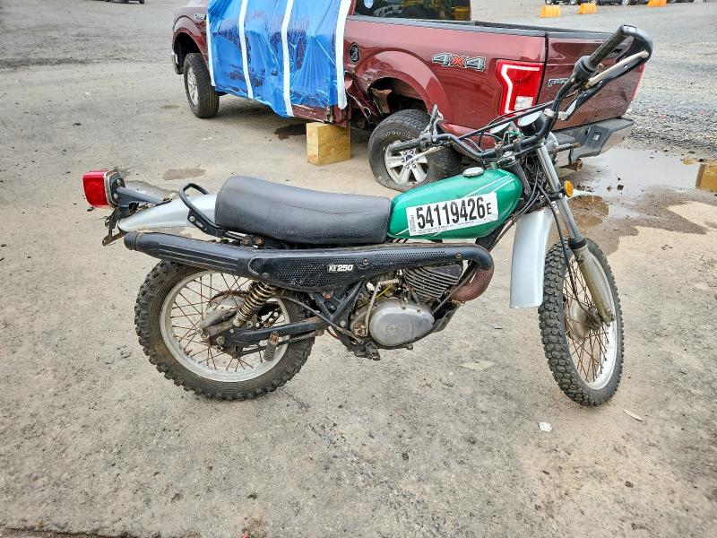 54119426 :رقم المزاد ، KE250B001026 vin ، 1977 Kawasaki Enduro 250 مزاد بيع