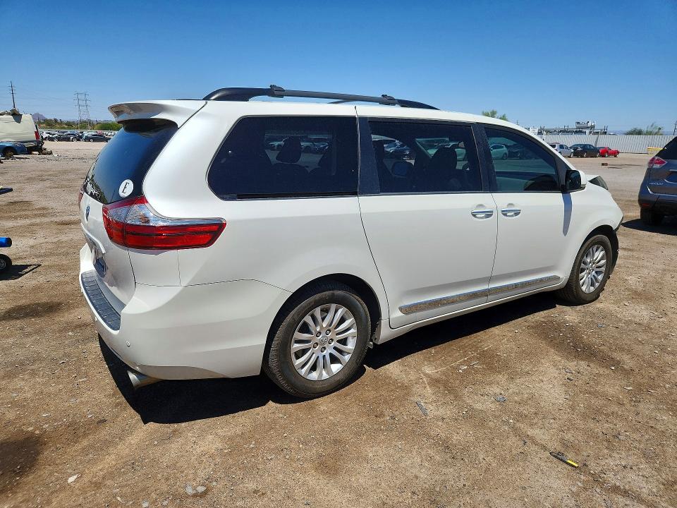 Продаж на аукціоні авто 2017 Toyota Sienna, vin: 5TDYZ3DC1HS883288, номер лоту: 54863446