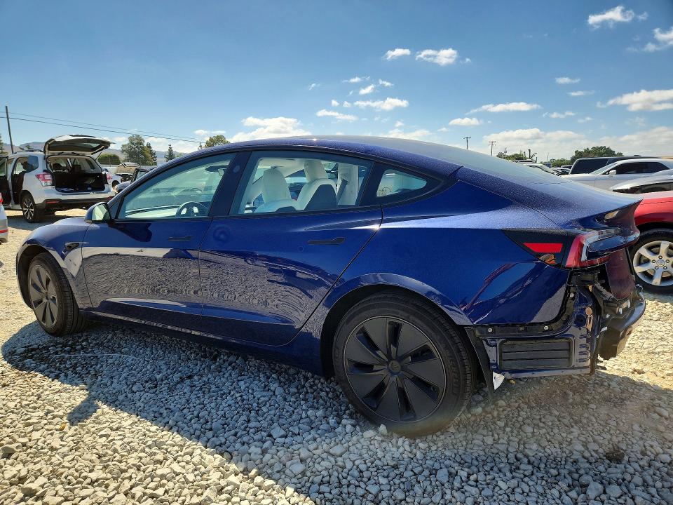 53454786 :رقم المزاد ، 5YJ3E1EA7SF920962 vin ، 2025 Tesla Model 3 مزاد بيع