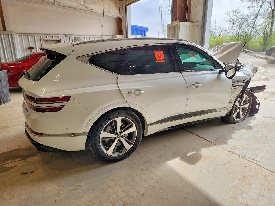 2023 Genesis Gv80 მანქანა იყიდება აუქციონზე, vin: KMUHCESC0PU102462, აუქციონის ნომერი: 52350176