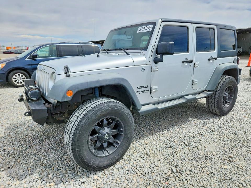 Продажа на аукционе авто 2012 Jeep Wrangler Unlimited, vin: 1C4BJWDG6CL215045, номер лота: 52514146