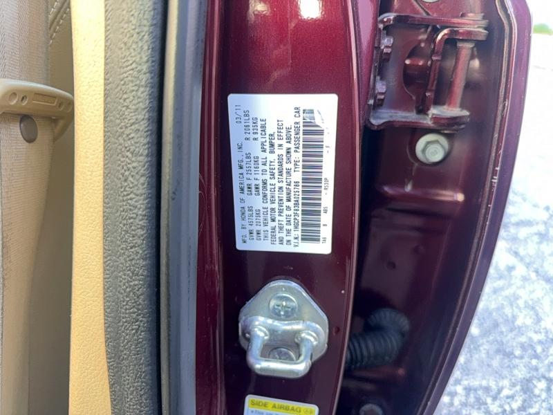 Продаж на аукціоні авто 2011 Honda Accord, vin: 1HGCP3F83BA025786, номер лоту: 55631016