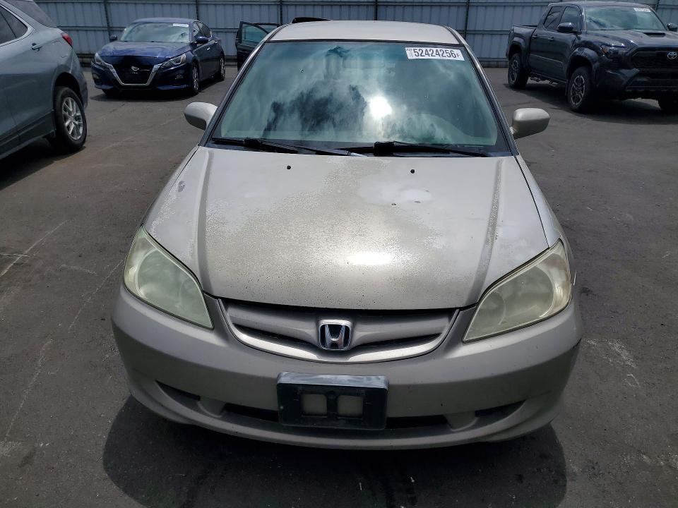 52424256 :رقم المزاد ، 2HGES16594H598990 vin ، 2004 Honda Civic 2d Dx مزاد بيع