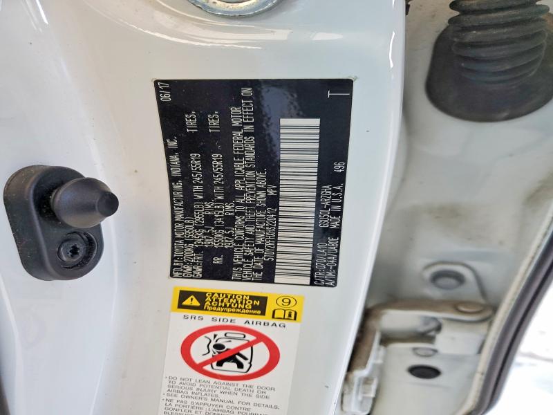Продаж на аукціоні авто 2017 Toyota Highlander, vin: 5TDYZRFHXHS220412, номер лоту: 51990656