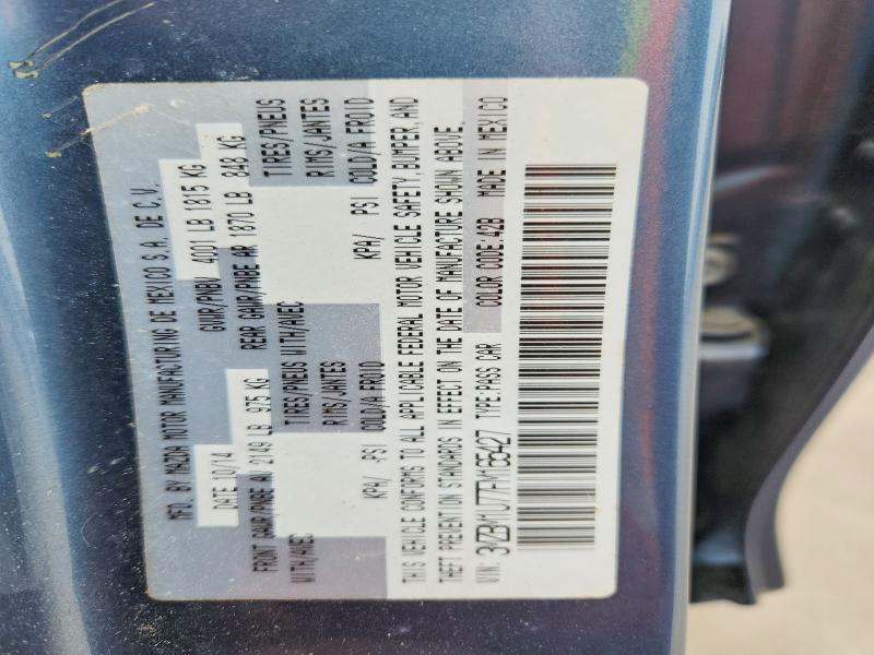 53019516 :رقم المزاد ، 3MZBM1U77FM165427 vin ، 2015 Mazda 3 مزاد بيع