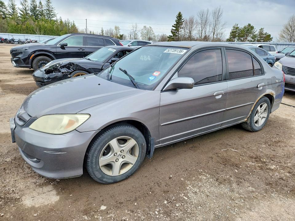 Aukcja sprzedaży 2004 Honda Civic, vin: 2HGES16644H922615, numer aukcji: 52739136