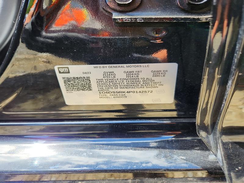 Aukcja sprzedaży 2023 Cadillac Ct5, vin: 1G6DS5RK4P0142572, numer aukcji: 52680186