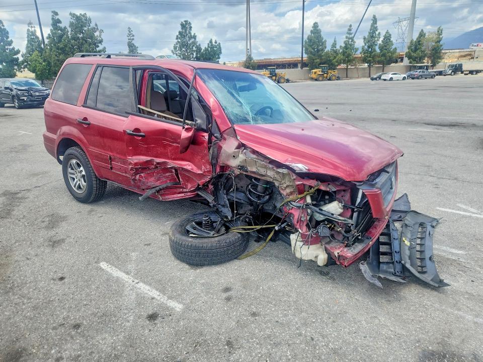 2005 Honda Pilot მანქანა იყიდება აუქციონზე, vin: 2HKYF18795H569903, აუქციონის ნომერი: 55158686
