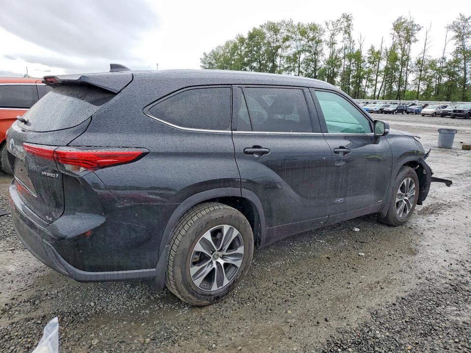 Aukcja sprzedaży 2022 Toyota Highlander Hybrid, vin: 5TDGBRCH6NS562312, numer aukcji: 53537276