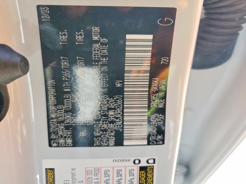 Продажа на аукционе авто 2024 Toyota 4runner, vin: JTENU5JR3R6236670, номер лота: 54088306