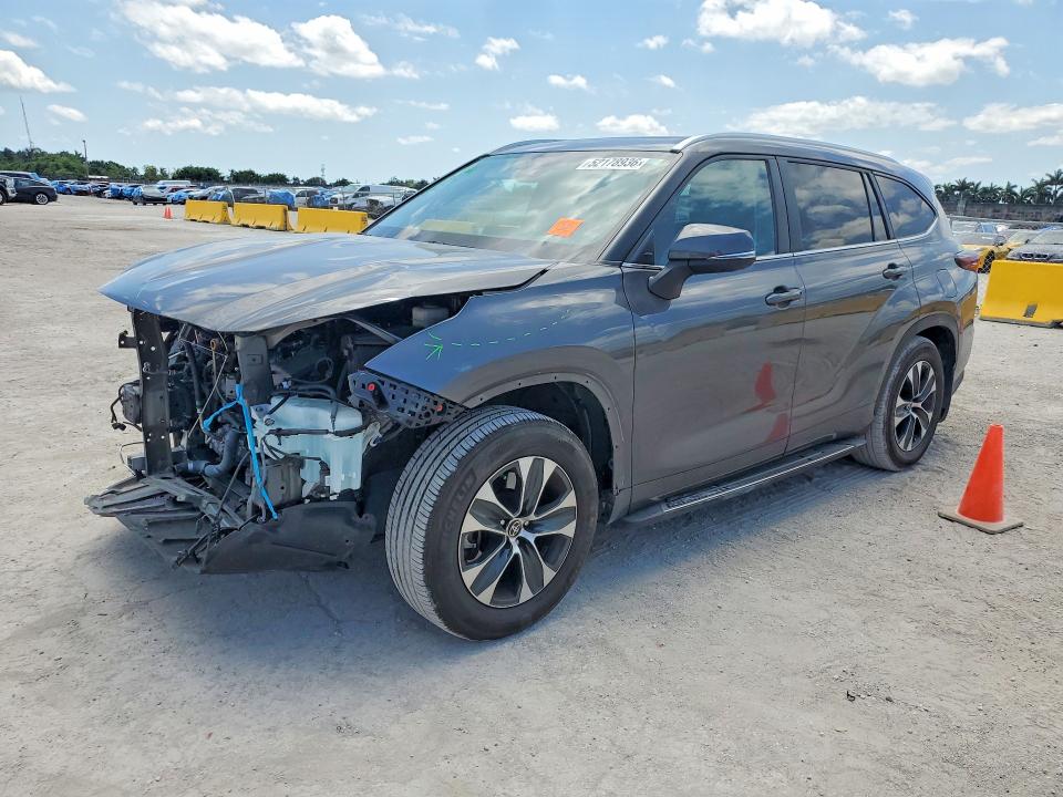52178936 :رقم المزاد ، 5TDKDRAH9RS548658 vin ، 2024 Toyota Highlander مزاد بيع