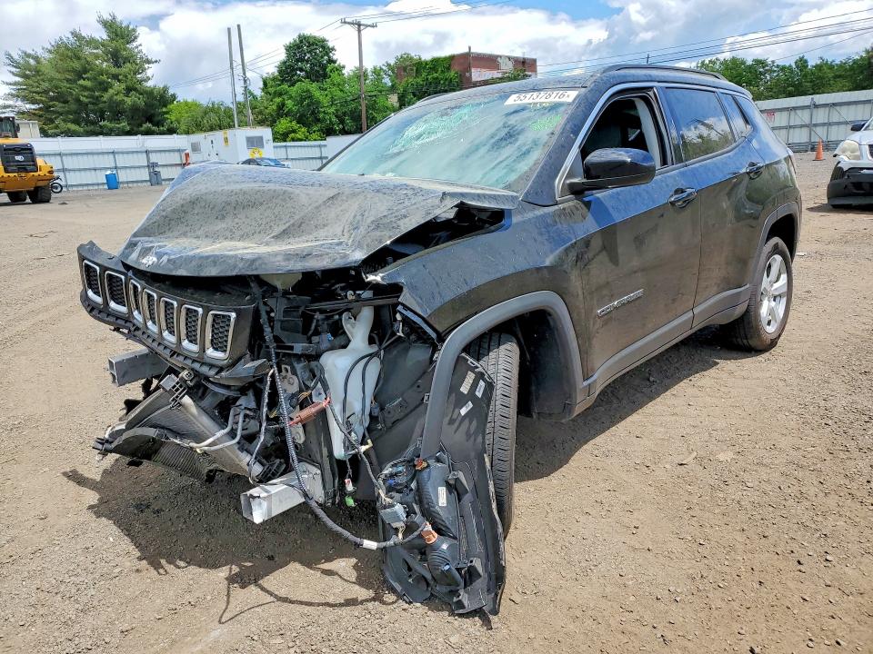 Продажа на аукционе авто 2019 Jeep Compass, vin: 3C4NJDBB3KT729236, номер лота: 55137816