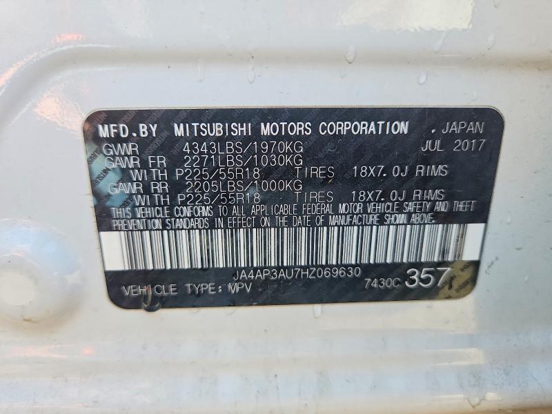Aukcja sprzedaży 2017 Mitsubishi Outlander Sport, vin: JA4AP3AU7HZ069630, numer aukcji: 55318516