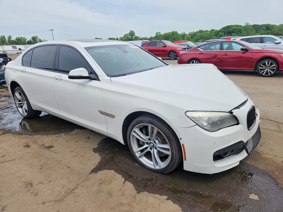 2014 Bmw 750 მანქანა იყიდება აუქციონზე, vin: WBAYF8C56ED141806, აუქციონის ნომერი: 54992706