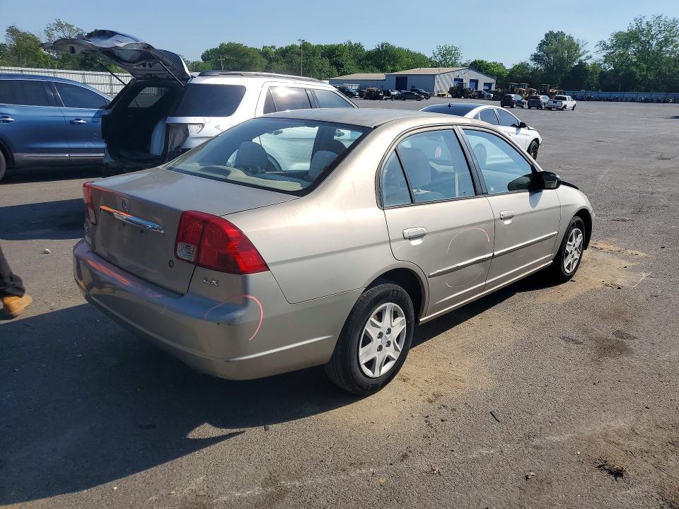 2003 Honda Civic მანქანა იყიდება აუქციონზე, vin: 2HGES16533H608413, აუქციონის ნომერი: 53755436